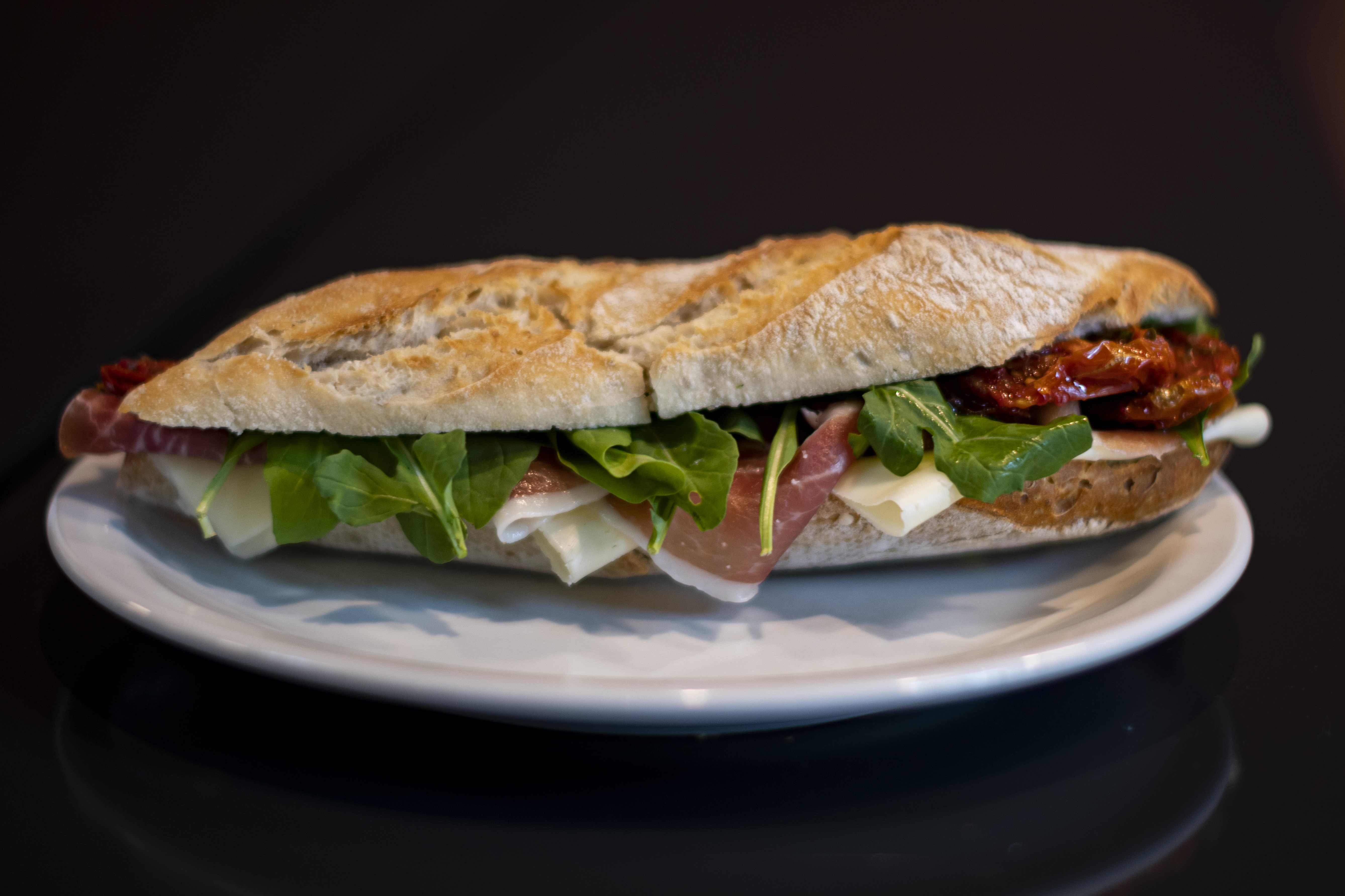 bocata de jamón crudo