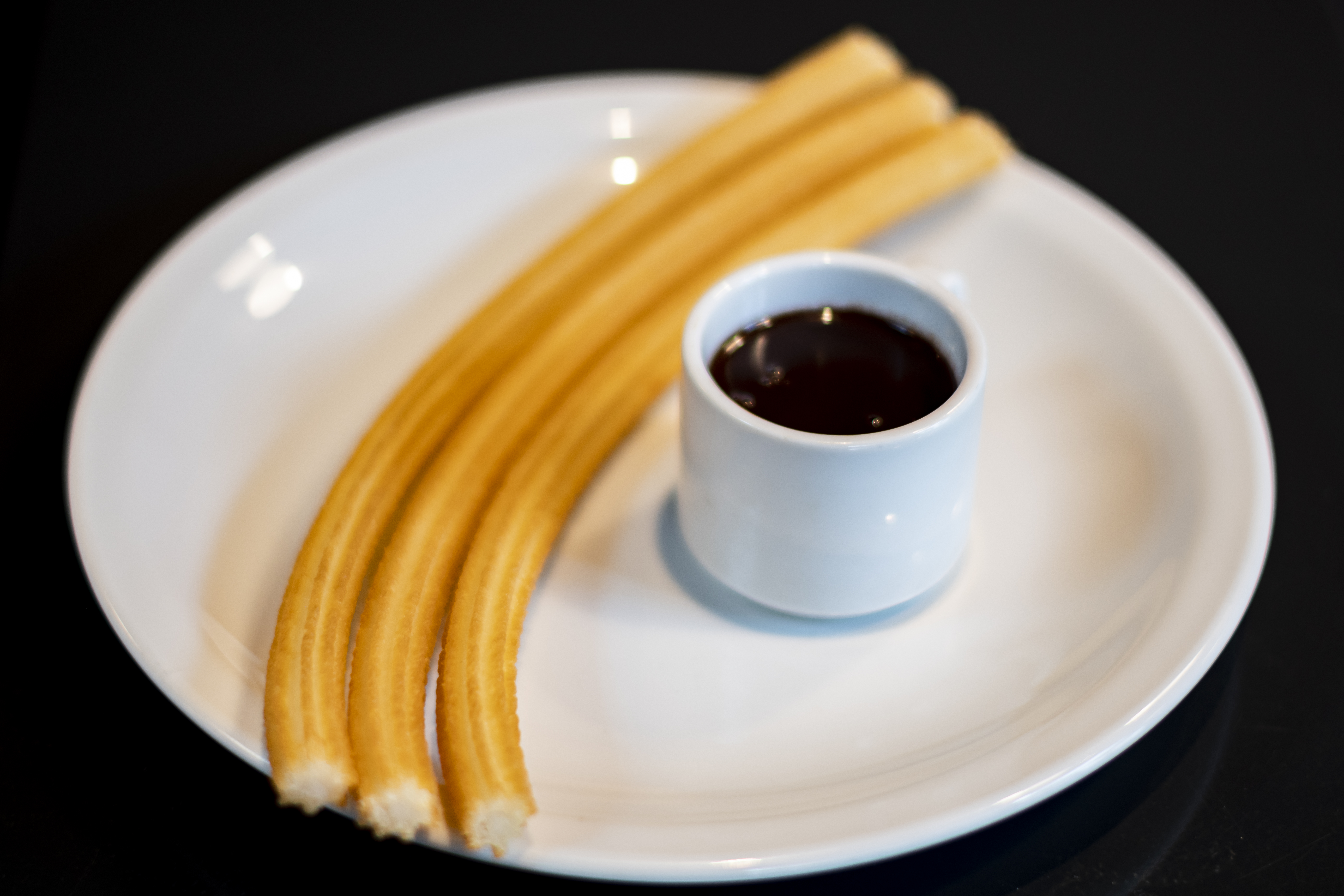 combo de churros con chocolate